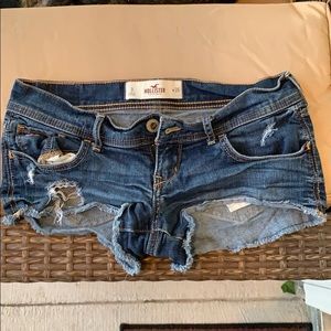 hollister extra short jeans